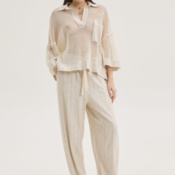 STRIPED EMPIRE PANTS INNOCENT