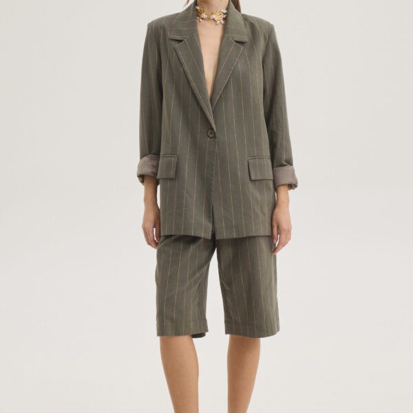 BLAZER IN KHAKI COLOR INNOCENT