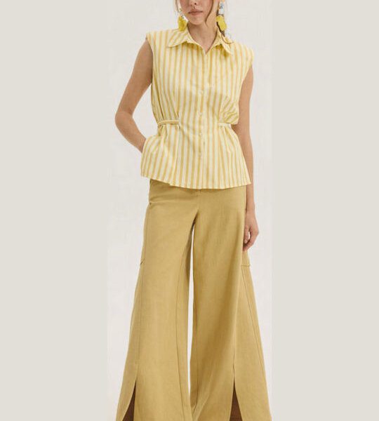 REGULAR-FIT BELL-BOTTOM PANTS INNOCENT