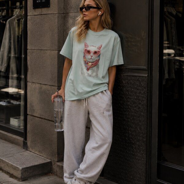 CAT AQUA UNISEX Q - TSHIRTS