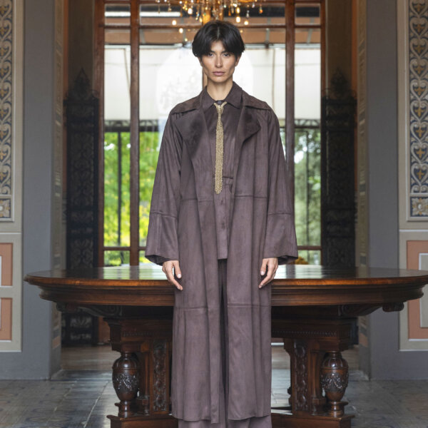 COAT BROWN MORO ELEH