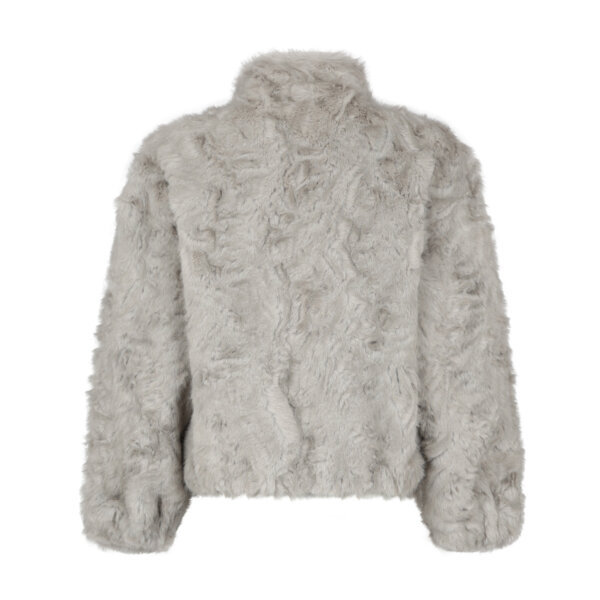 FURCOAT LASPINA GREY LIGHT SILVIAN HEACH