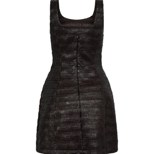 SHORT DRESS BRUEV COFFEE CHOCO SILVIAN HEACH
