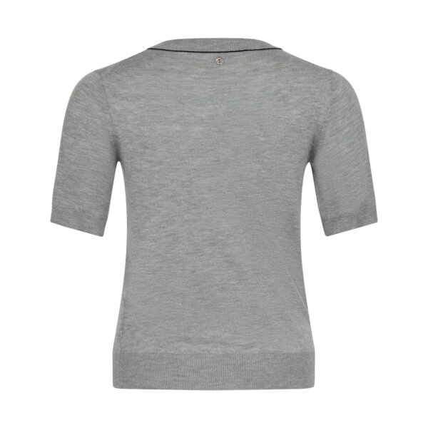 SWEATER SENVOR GREY LIGHT MEL. / BLACK SILVIAN HEACH