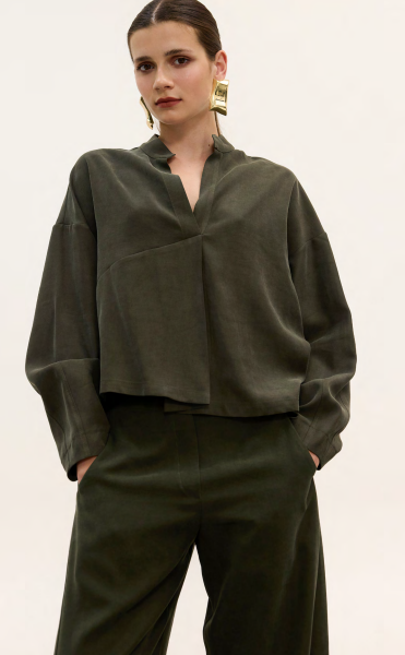 BLOUSE KHAKI INNOCENT THE BRAND
