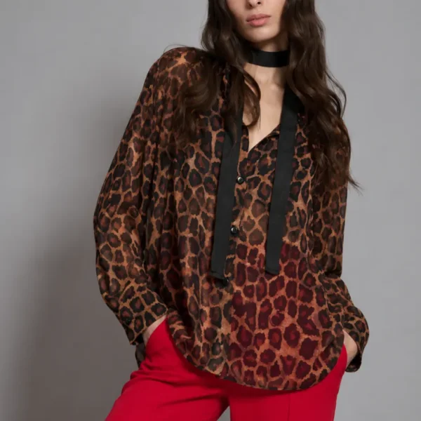 ZOR SHIRT BROWN COLLECTIVA NOIR ATELIER