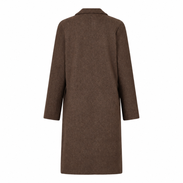 LONG COAT LYSE COFF CHOCO SILVIAN HEACH