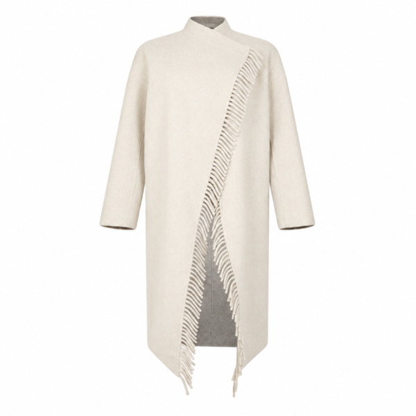 LONG COAT ATANASOV OFF-WHITE SILVIAN HEACH