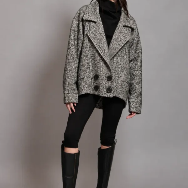 TWEED CARDIGAN COLLECTIVA NOIR ATELIER